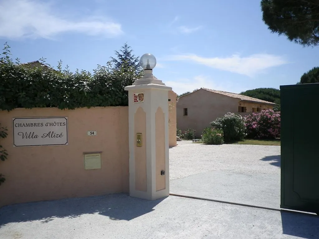 Bed & Breakfast Chambres D'Hotes Villa Alize Grimaud